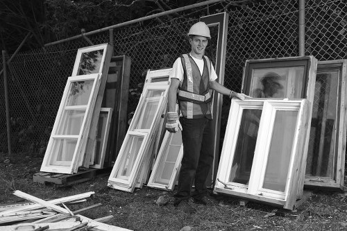 Volunteers loading donated furniture for charity during a Highgate clearance