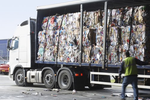 Highgate business waste collection truck