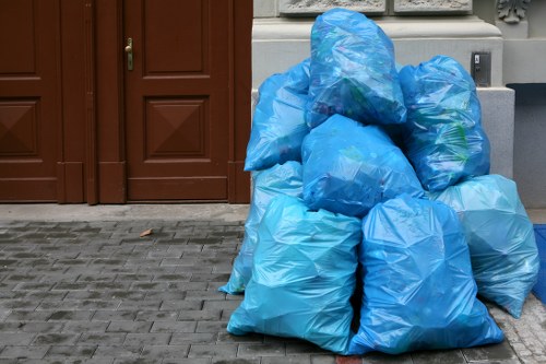 Highgate house clearance team recycling and disposing items